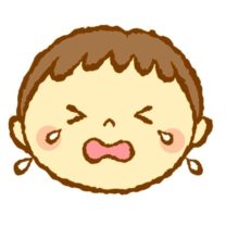 泣いている子ども