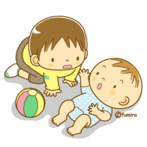 赤ちゃんと幼児