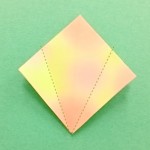 チューリップの折り方4