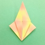 チューリップの折り方5
