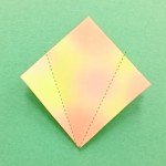 チューリップの折り方4