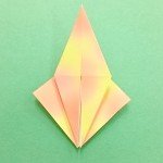 チューリップの折り方5