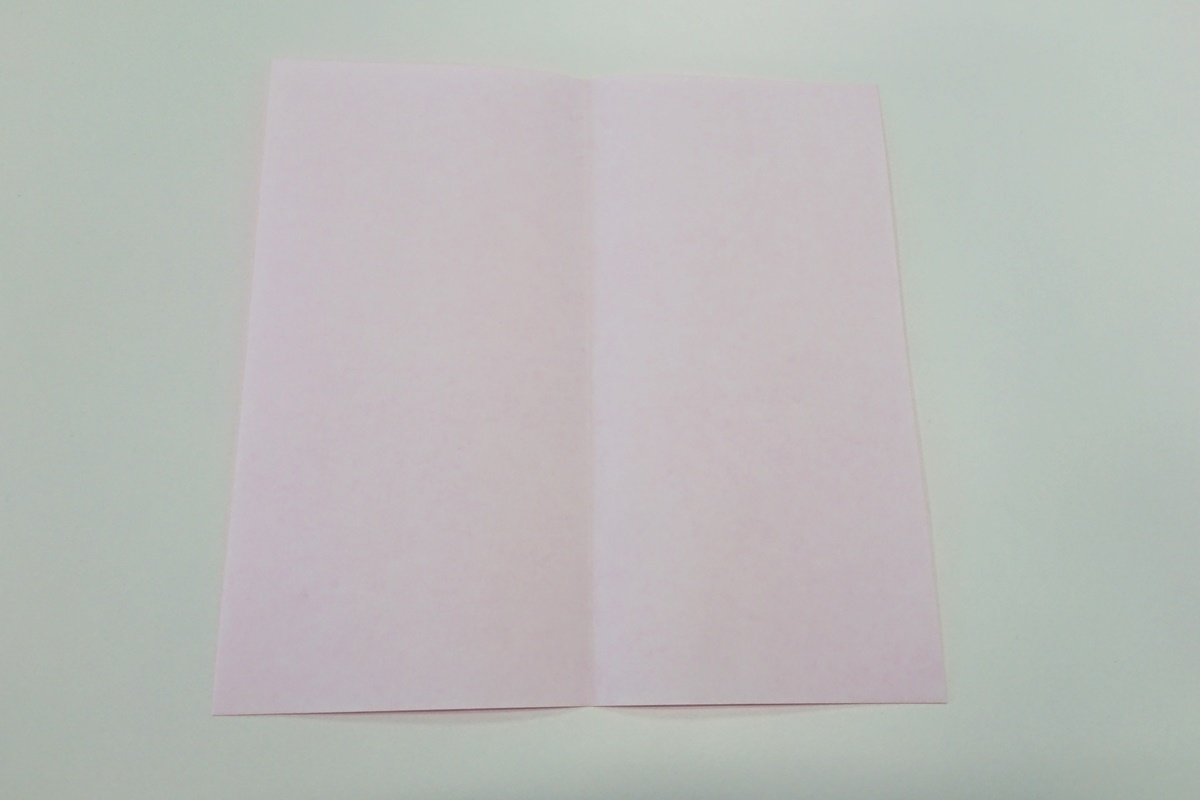 織姫と彦星折り紙【体】製作過程1
